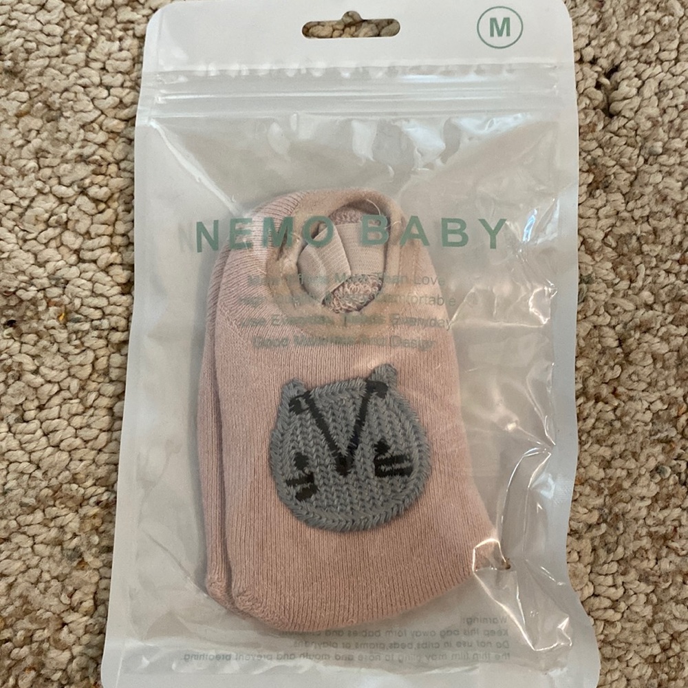 New Nemo Baby Slipper Sock Size M